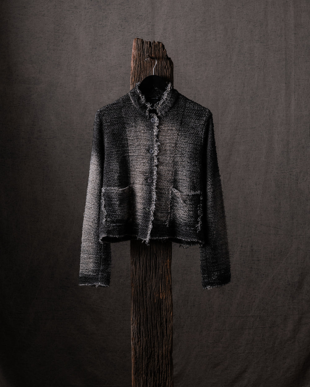 Woman Irregular Mat Stitch Rever Jacket Carruba