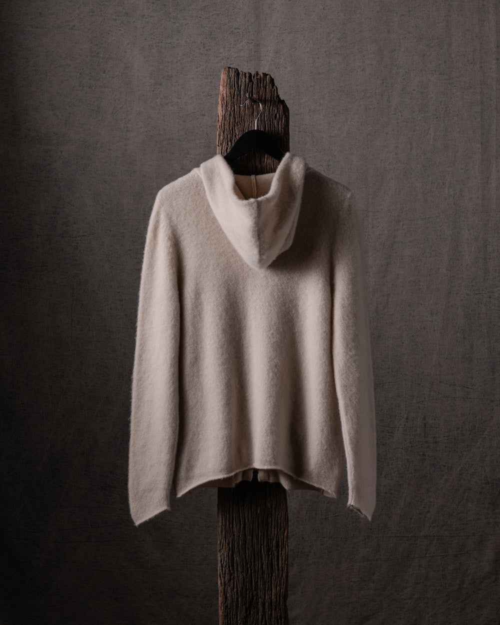 Man Carded Zipped Hoodie Saraceno