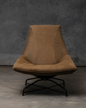 Beal Swivel Chair Old Glory Frame - Aurula Bisque