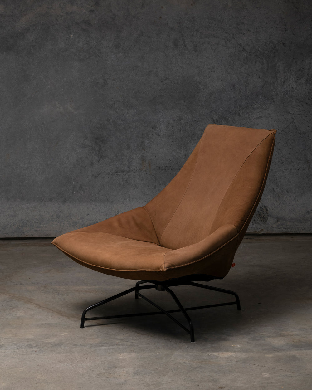 Beal Swivel Chair Old Glory Frame - Aurula Sienna