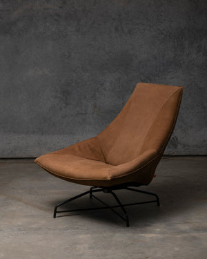 Beal Swivel Chair Old Glory Frame - Aurula Sienna