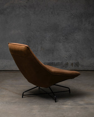 Beal Swivel Chair Old Glory Frame - Aurula Sienna