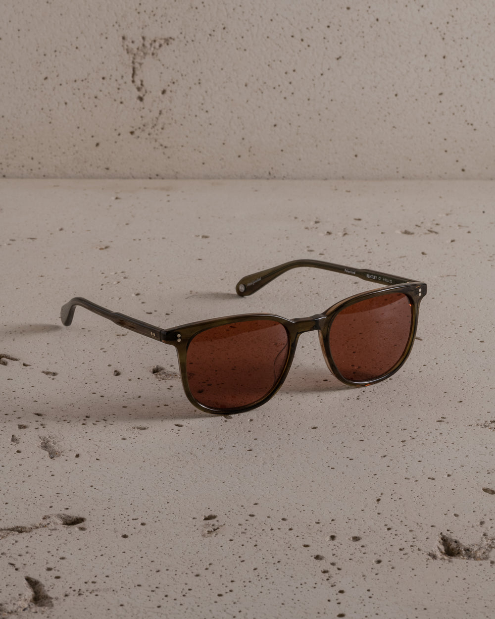 Bentley Sun Olive Tortoise / Bordeaux Polar