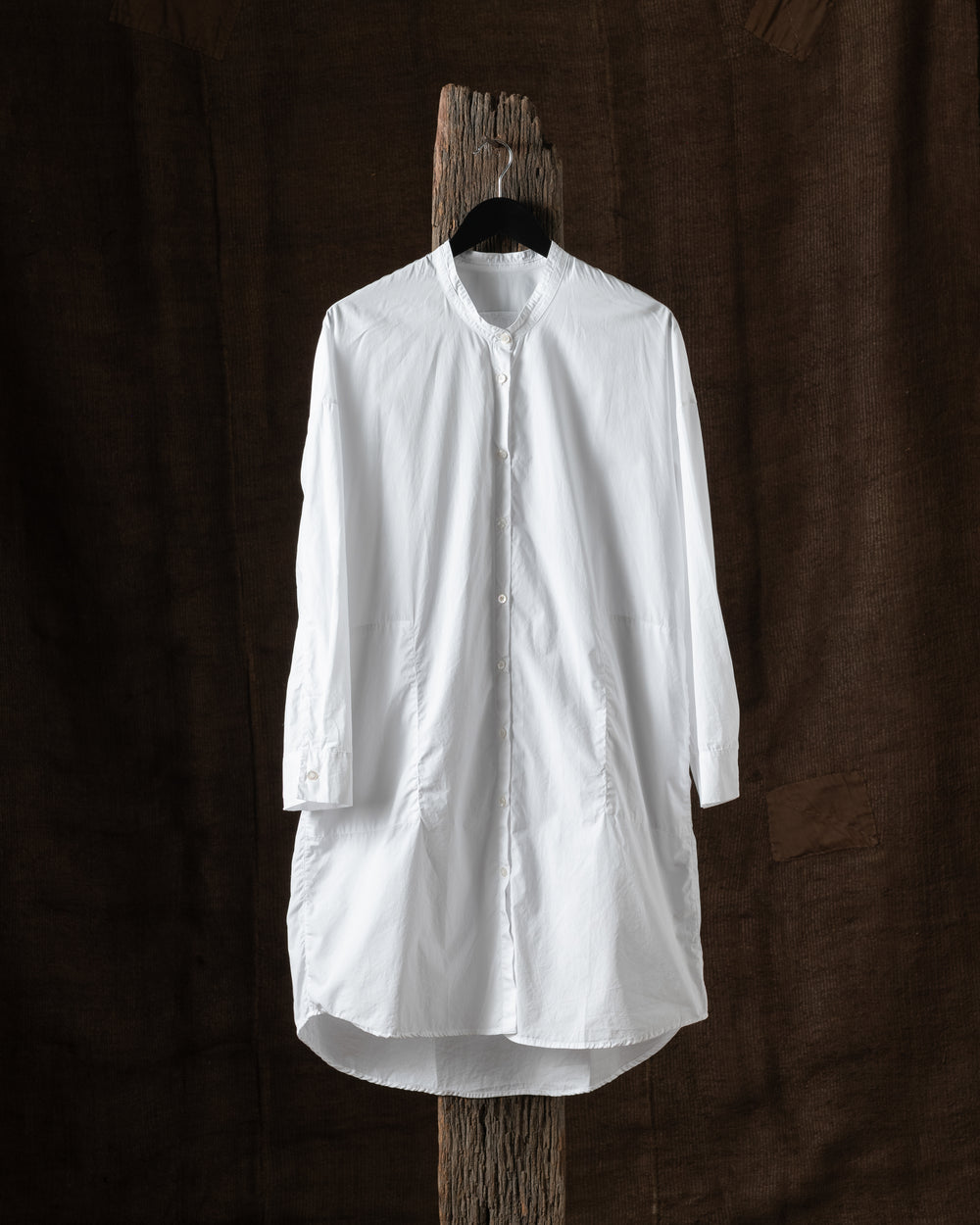 Shirt Dress Cotton White