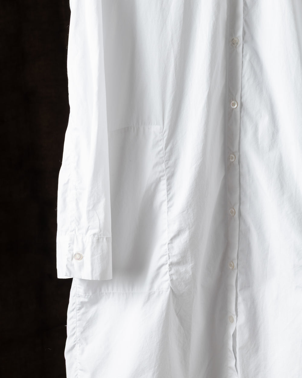 Shirt Dress Cotton White
