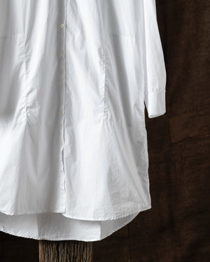 Shirt Dress Cotton White