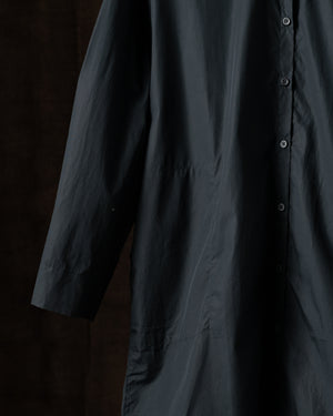 Shirt Dress Cotton Black