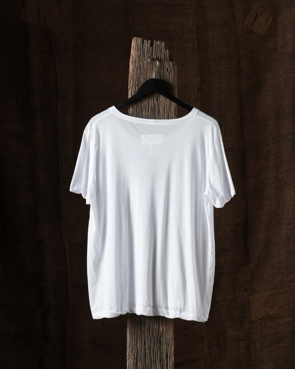 Fine Cotton Tee Shirt White
