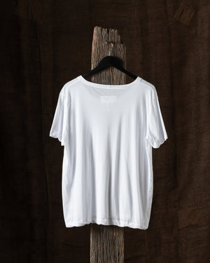 Fine Cotton Tee Shirt White