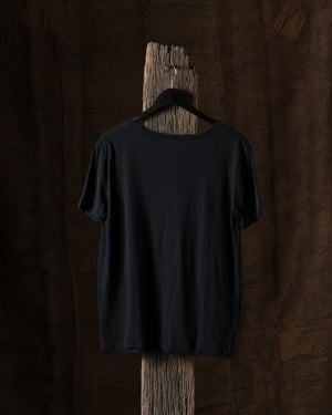 Fine Cotton Tee Shirt Black