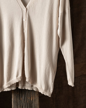 Cardigan Cotton Knit Latte