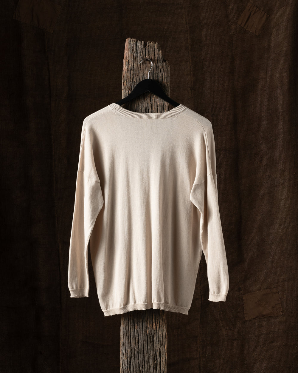 Cardigan Cotton Knit Latte
