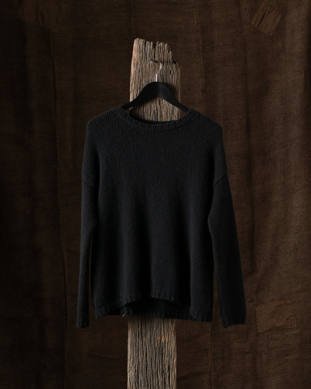 Sweater Cashmere Knit Black