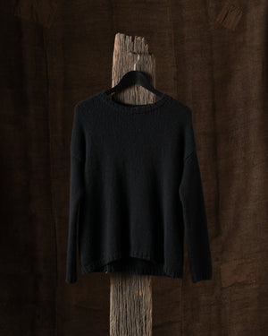 Sweater Cashmere Knit Black