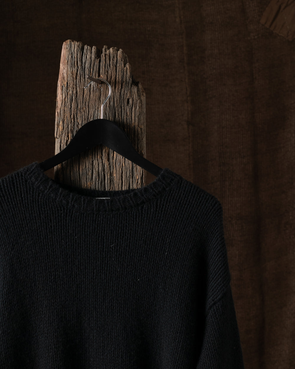 Sweater Cashmere Knit Black