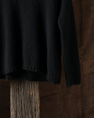 Sweater Cashmere Knit Black