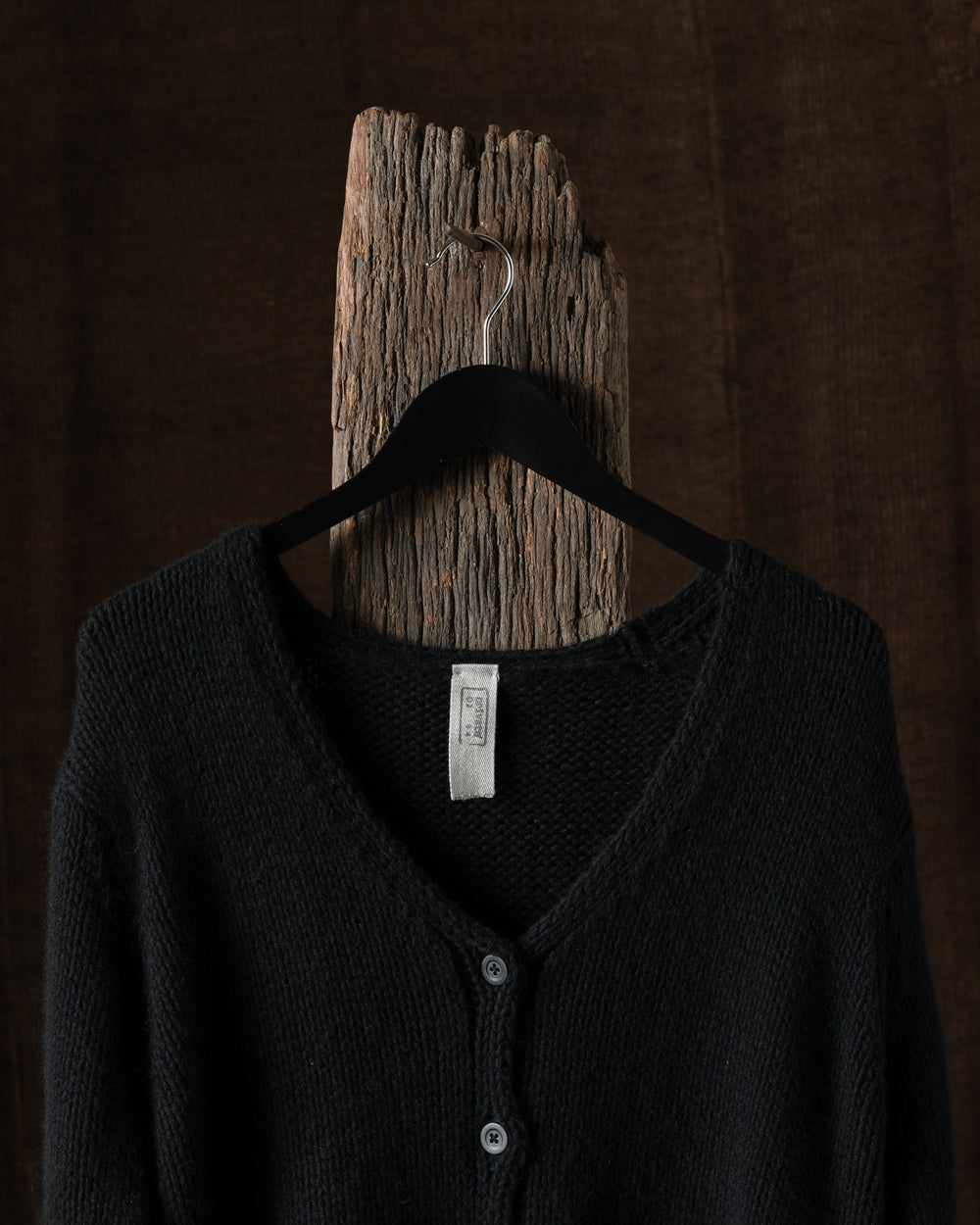 Cardigan Cashmere Knit Black