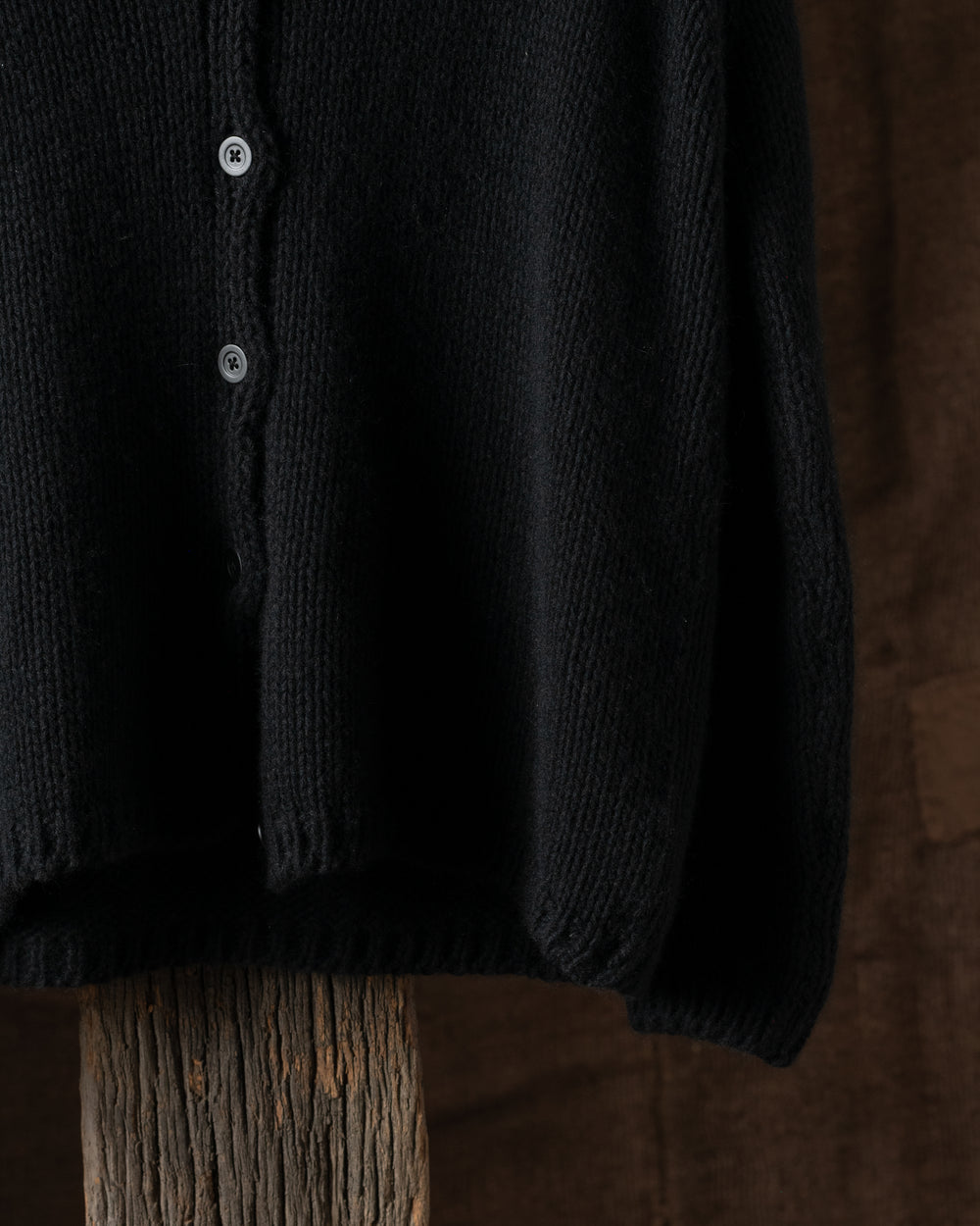 Cardigan Cashmere Knit Black