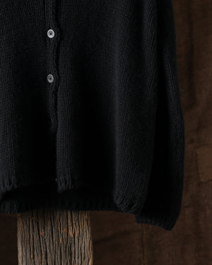 Cardigan Cashmere Knit Black