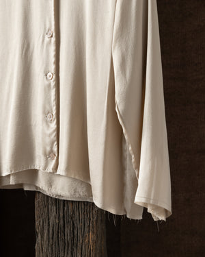 Blouse LS Silk Latte