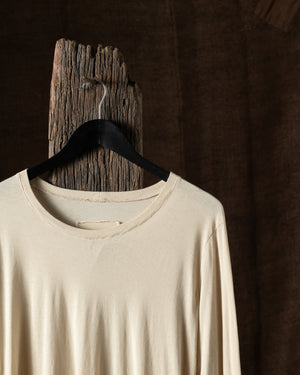 Fine Cotton LS Tee Shirt Latte