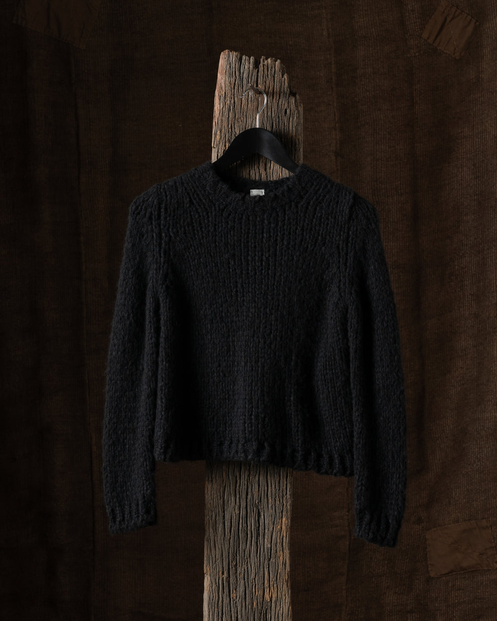 Sweater Knit Cashmere Black