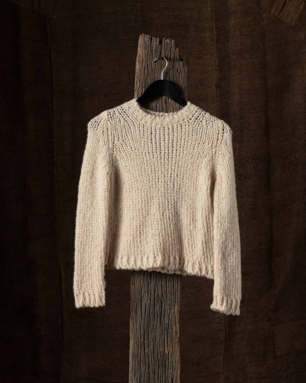 Sweater Knit Cashmere Latte