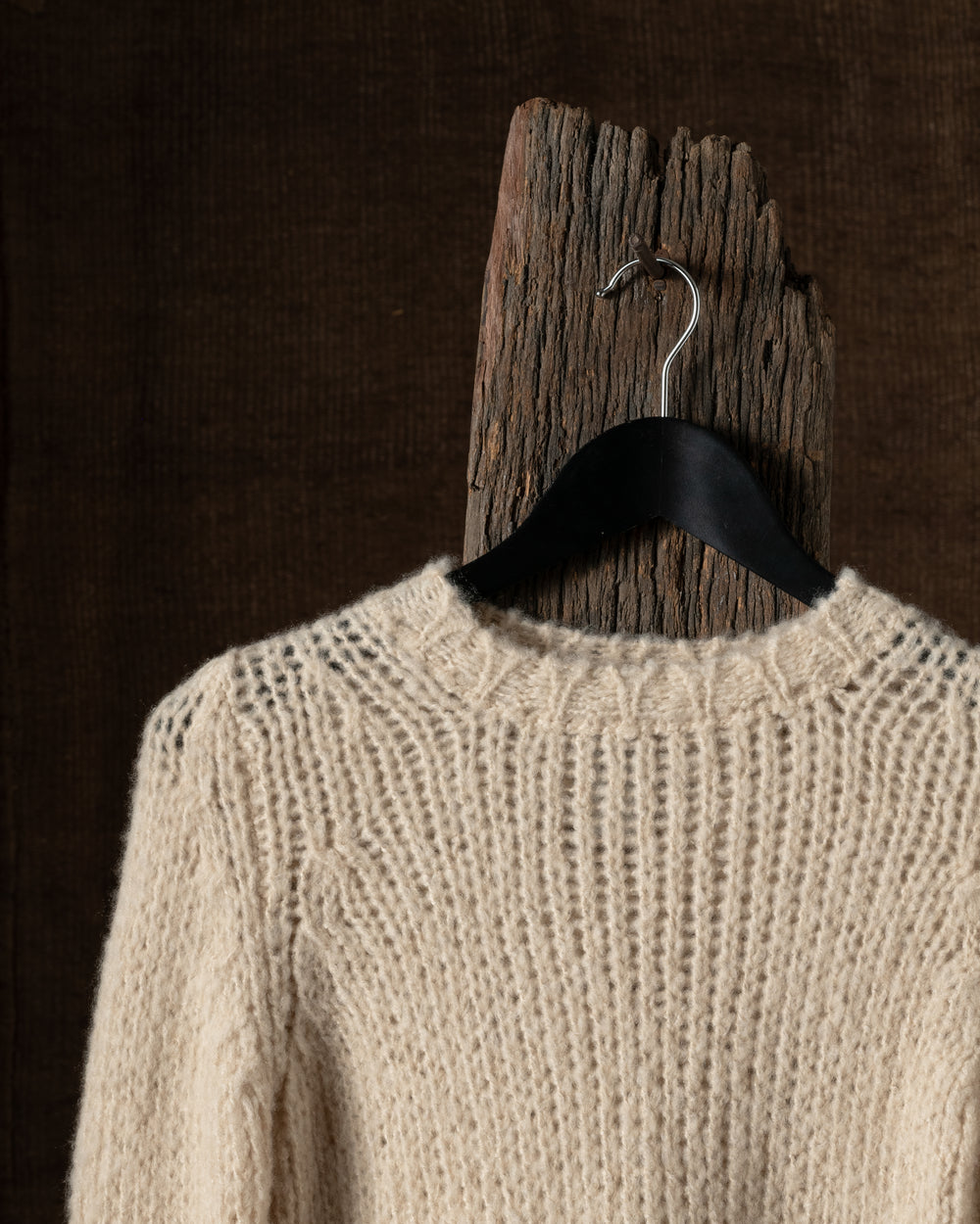 Sweater Knit Cashmere Latte