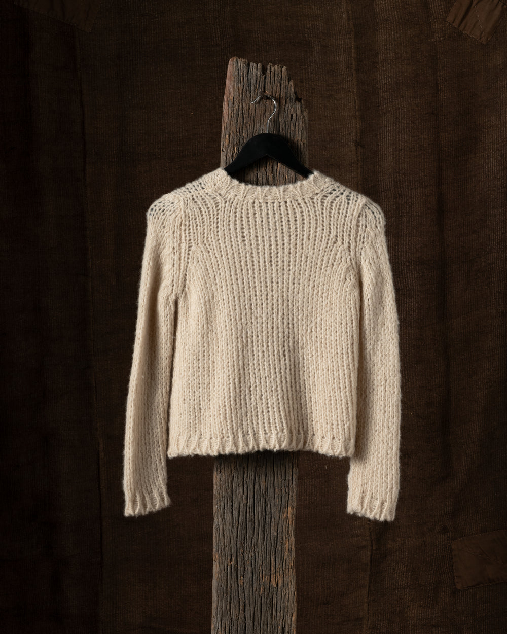 Sweater Knit Cashmere Latte