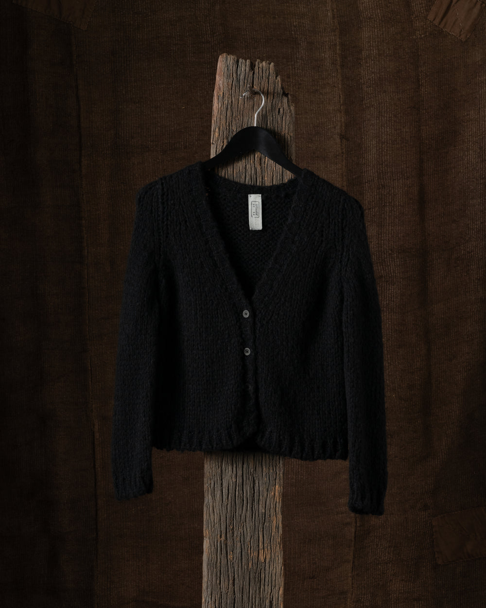 Cardigan Knit Cashmere Black