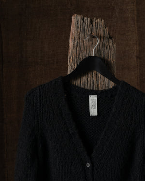 Cardigan Knit Cashmere Black