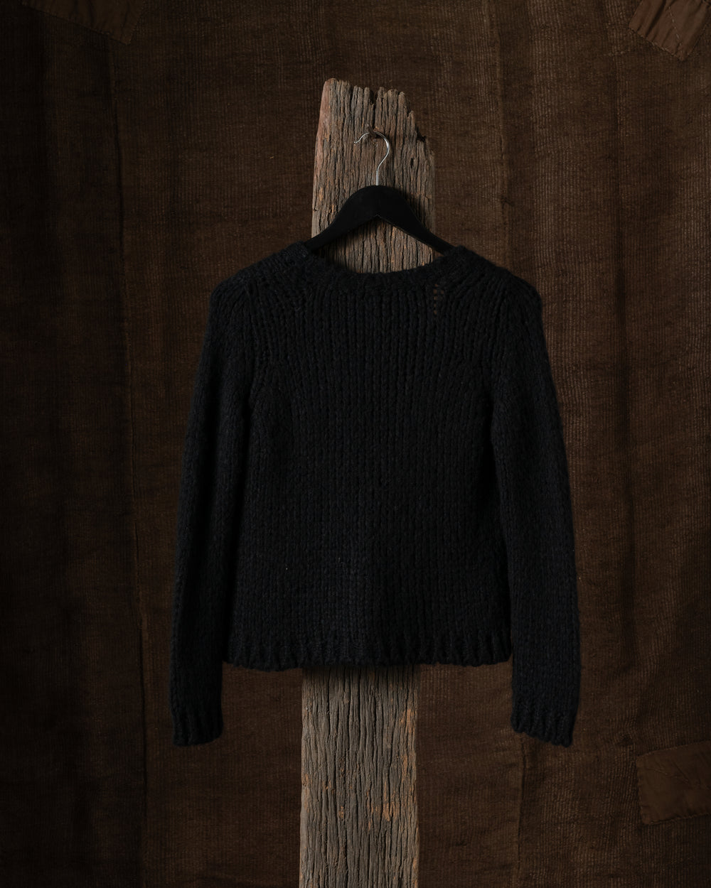 Cardigan Knit Cashmere Black