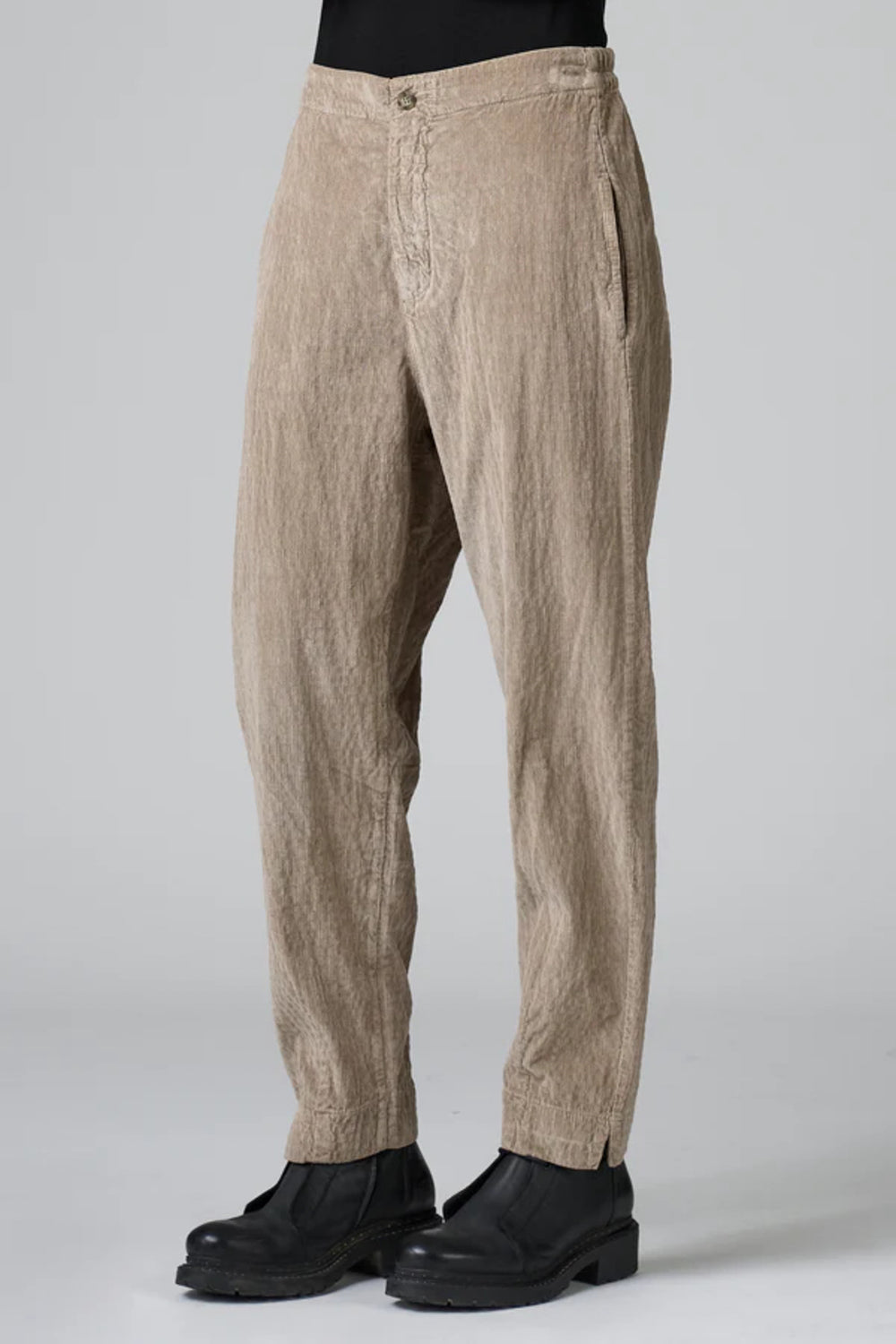 Cord Slim Pant Camel