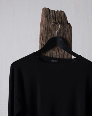 Crew Knit LS Black