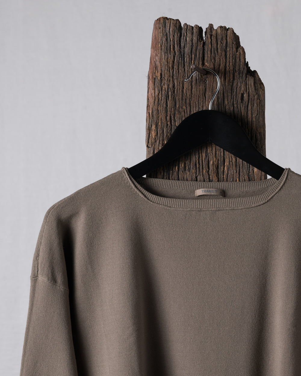 Crew Knit LS Taupe
