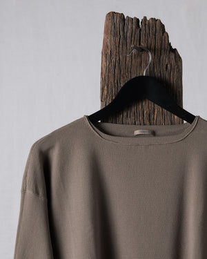 Crew Knit LS Taupe