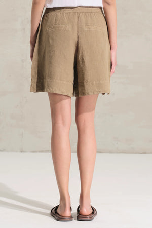 Shorts Linen Nut