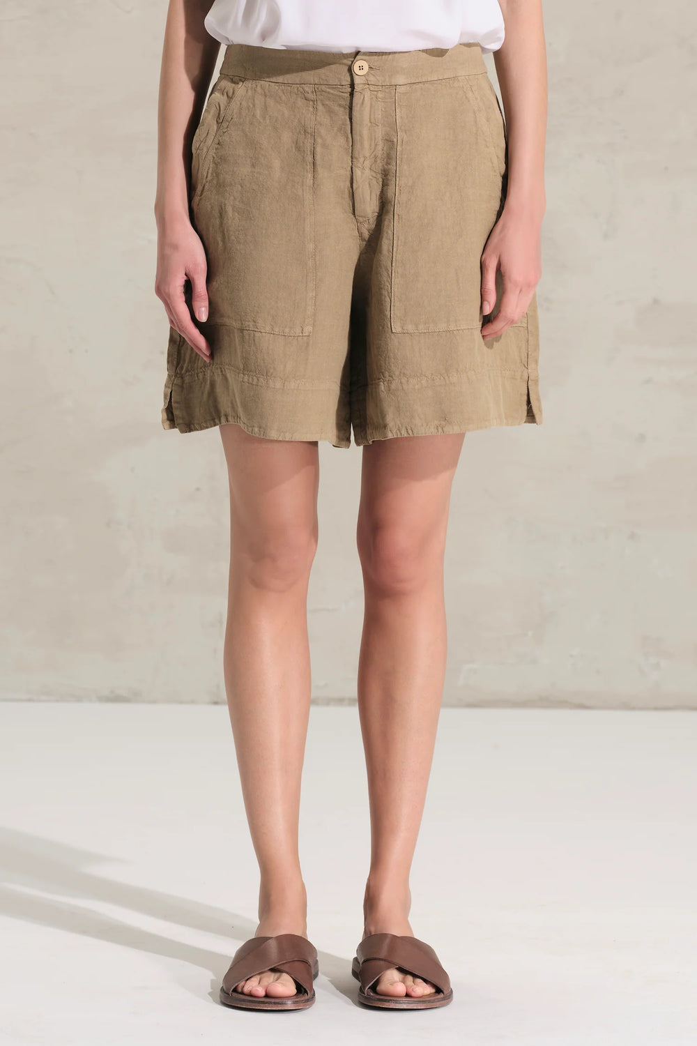 Shorts Linen Nut