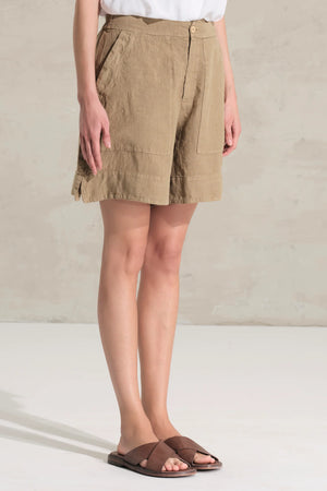 Shorts Linen Nut