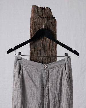 Wide Silk Pant Grey