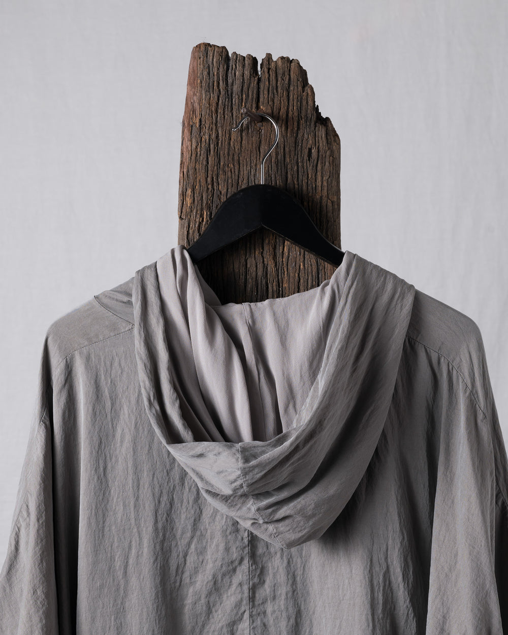 Reversible Silk Jacket Grey