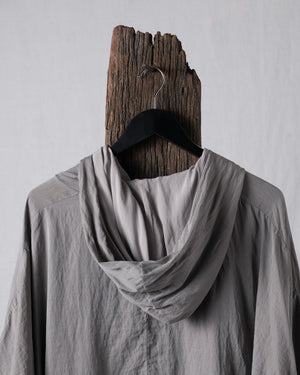 Reversible Silk Jacket Grey