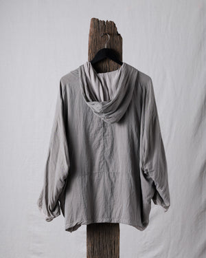 Reversible Silk Jacket Grey