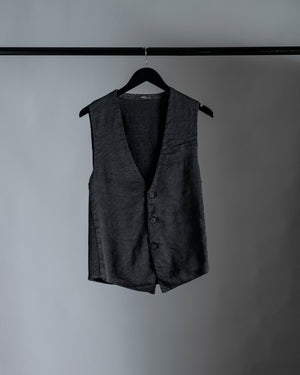 Waist Coat Charcoal CFUTRWH172-U12