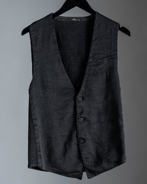 Waist Coat Charcoal CFUTRWH172-U12
