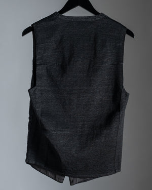 Waist Coat Charcoal CFUTRWH172-U12