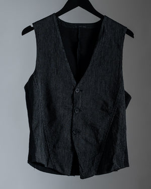 Waist Coat Black CFUTRWK202-U110
