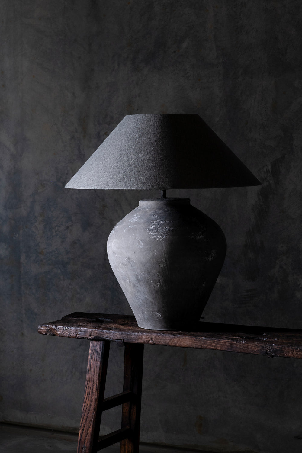 Coronzoli Jug Lamp Grey