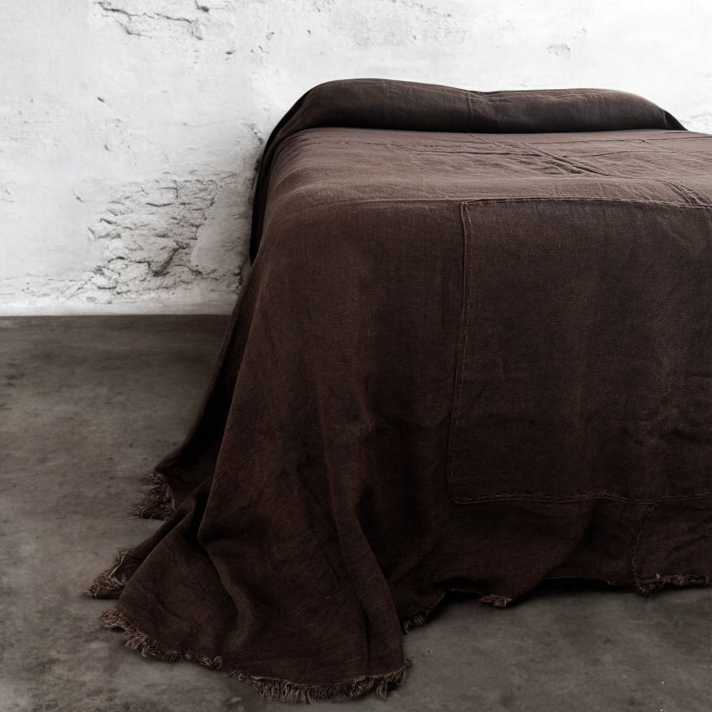 Sabi Coverlet Chocolate XL