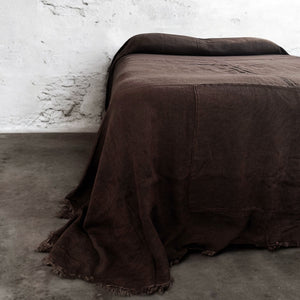 Sabi Coverlet Chocolate XL